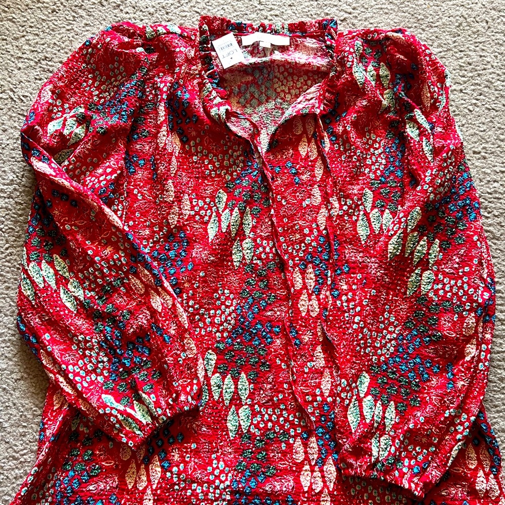 Loft top/blouse NWT